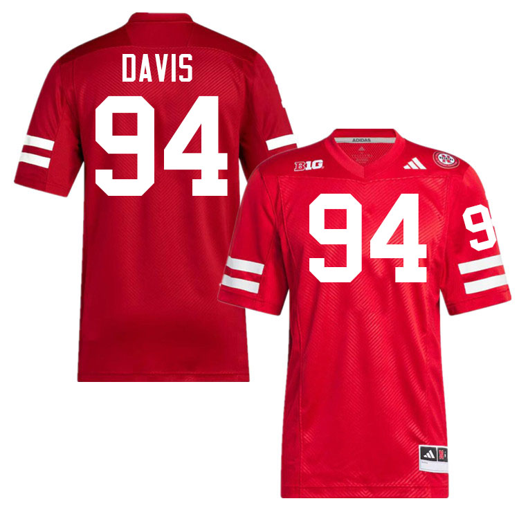 Khalil Davis Nebraska Jersey,Nebraska Cornhuskers Football Uniforms,Jersey-Scarlet